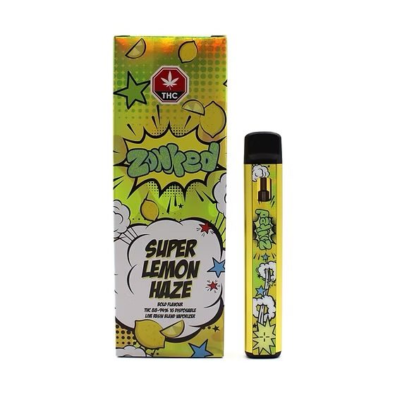 1ML Zonked *Live Resin* Disposable Vape Pen – Super Lemon Haze (1g)