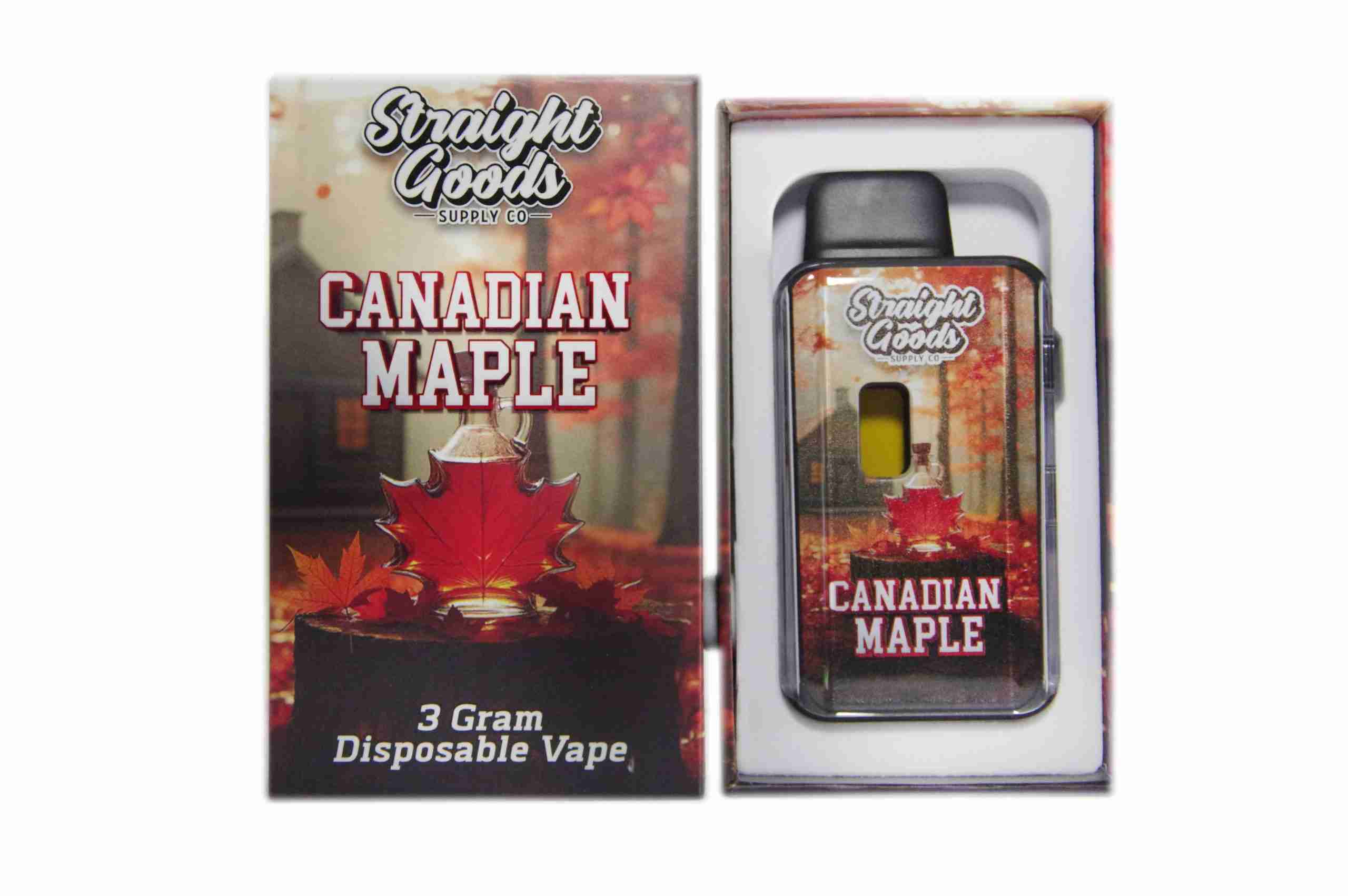 Straight Goods Vape (3g) – Canadian Maple (Hybrid)