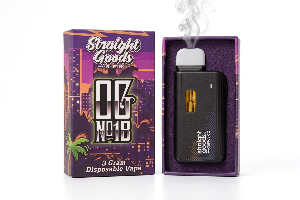 (New) Straight Goods Supply Co. – OG No 18 (3 Gram)