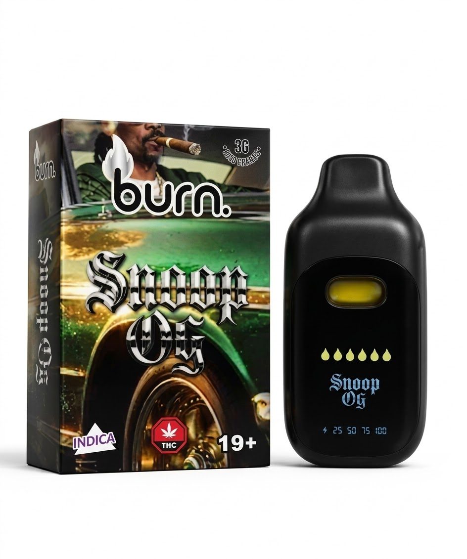 Burn 3G THC Disposable Vape – Snoop OG