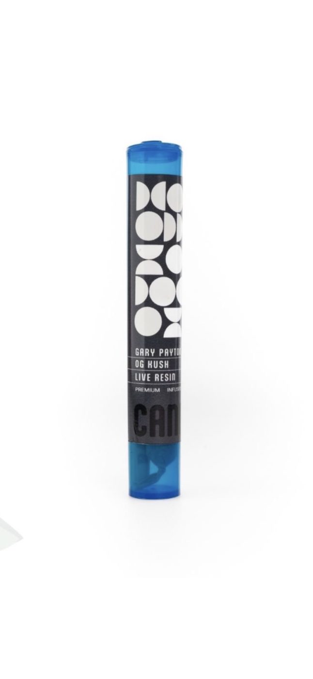 Cannons – Gary Payton x OG Kush Premium Live Resin Pre-Roll (2 x 1G Pre Roll)