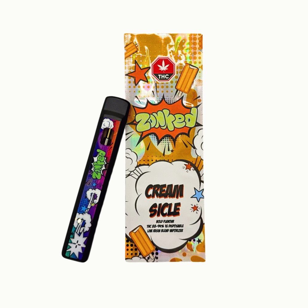 1ML Zonked – Creamsicle – Live Resin Disposable Vape Pen