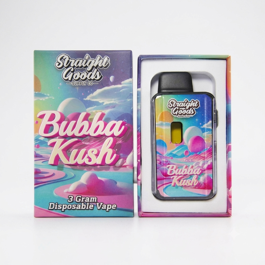 Straight Goods – Bubba Kush 3G Disposable