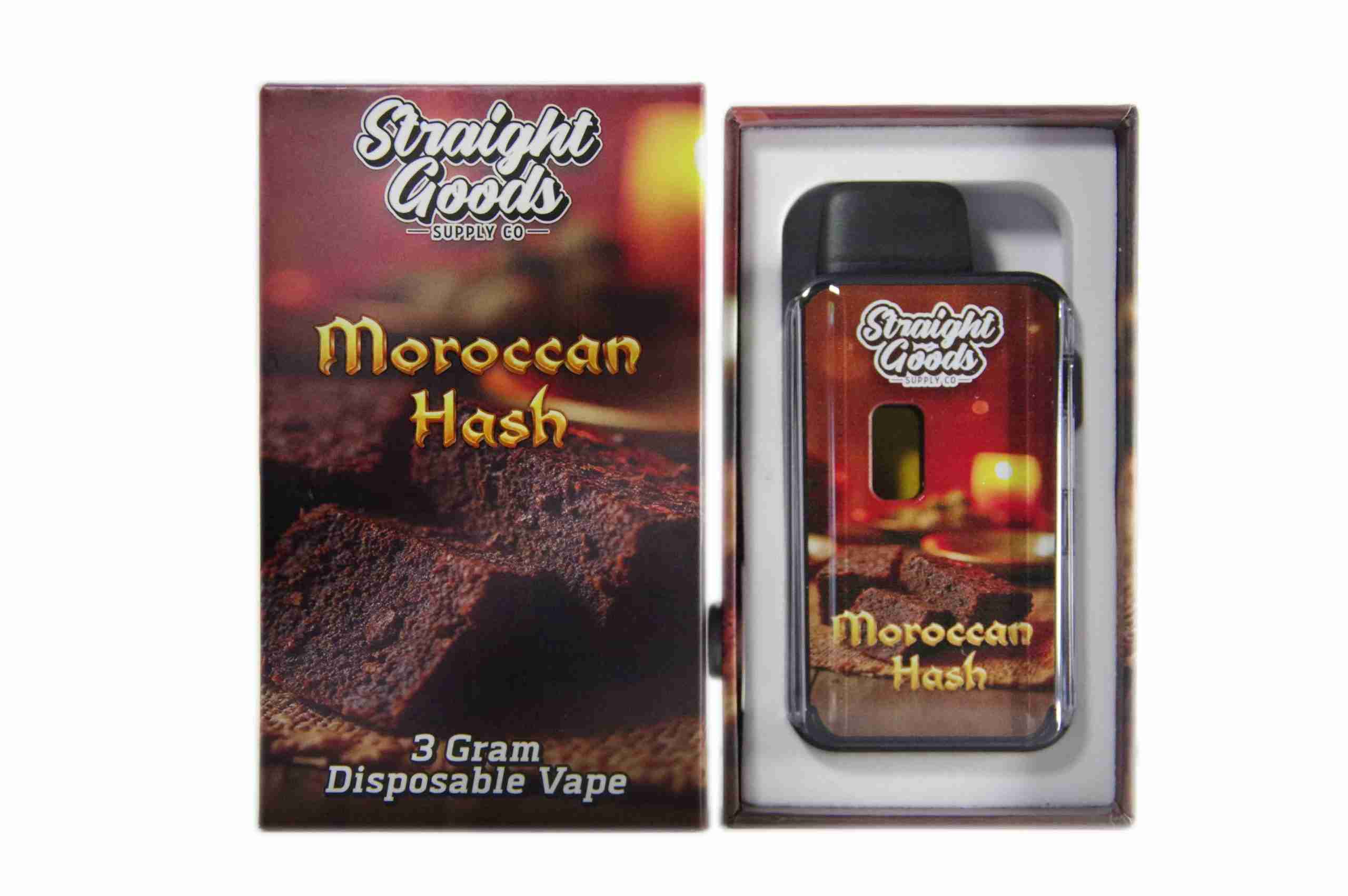 (New) Straight Goods Supply Co. – Moroccan Hash (INDICA) (3 Gram)